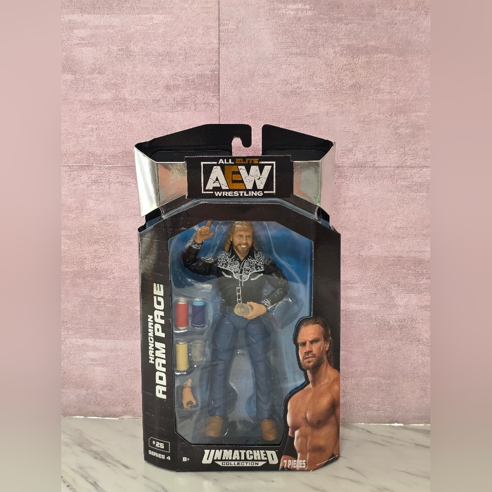 Jazwares Unmatched Series 4 Hangman Adam Page Action Figure